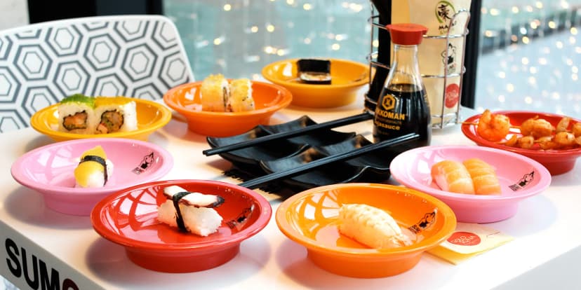 Running sushi v Hradci Králové: 1,5 hod. konzumace asijských pochoutek pro dospělé